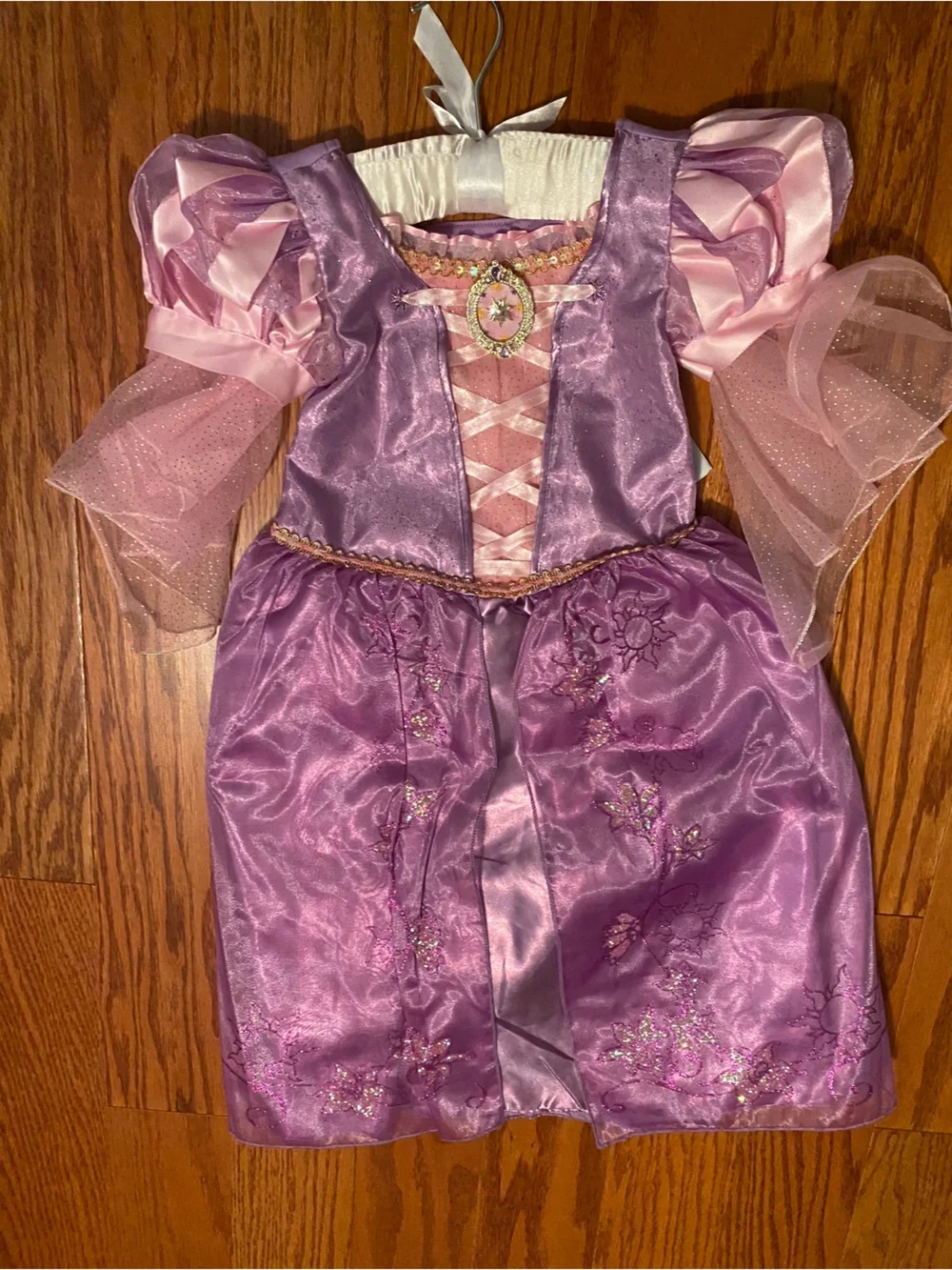 Disney Rapunzel Purple and Pink Princess Dress-Up Costume for Kids, new